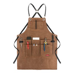 Homemade woodworking apron canvas, wear-resistant industrial labor insurance, welding overalls, woodworking tactical apron craftsman coveralls SKAP110 Homemade woodworking apron canvas, wear-resistant industrial labor insurance, welding overalls, woodworking tactical apron craftsman coveralls SKAP110